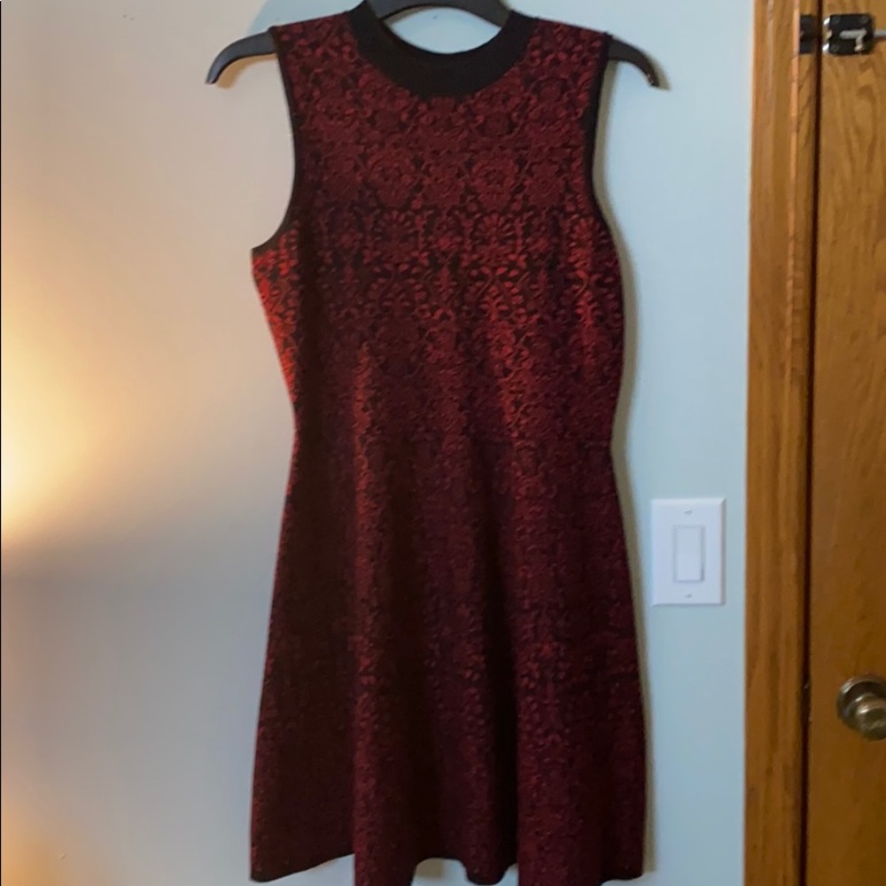 Cute black and red dress